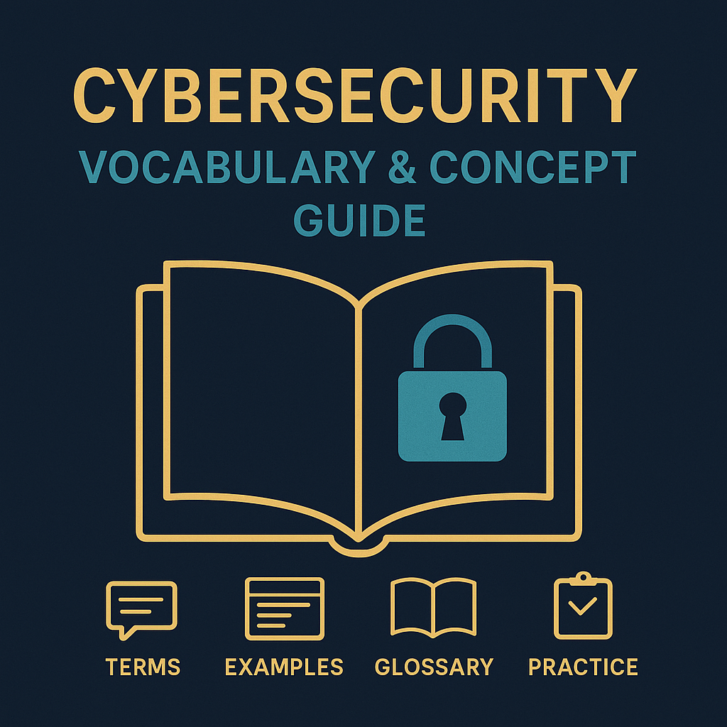 Cybersecurity Vocabulary & Concept Guide