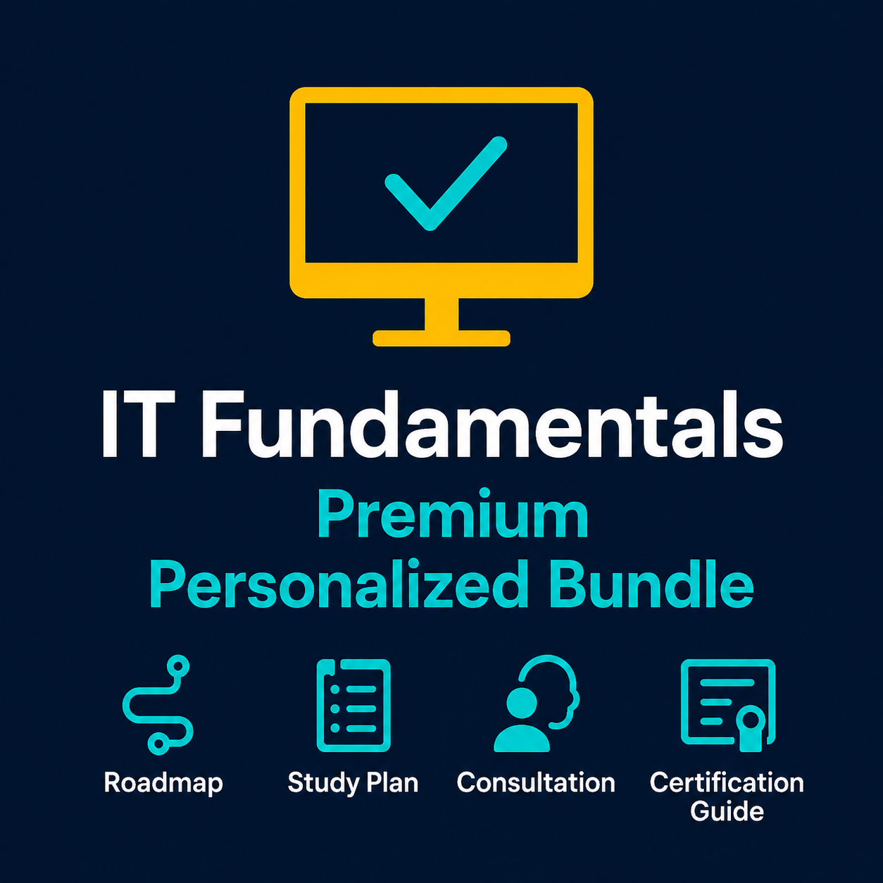 IT Fundamentals Premium Personalized Bundle